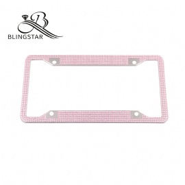 4-6 rows 2 packs american license plate frame acrylic license plate frames  usa license plate frame car decoration accessories