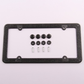 4-3 rows Custom License Plate Frame black license plate frame rhinestone crystal license plate frame