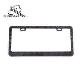 hot selling 2-6 rhinestone license plate frames USA standard license plate frames
