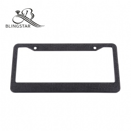 hot selling2-7 2 packs acrylic license plate frames USA standard license plate frames