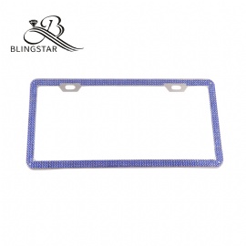 2 packs 2-3 rows rhinestone license plate frames license plate frame custom