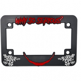 US Standard Universal Plastic Motorcycle License Plate Frame