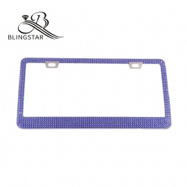 hot selling 2-6 rhinestone license plate frames USA standard license plate frames