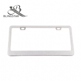 hot selling 2-6 rhinestone license plate frames USA standard license plate frames