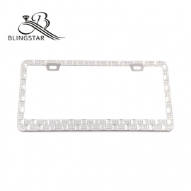 hot selling 2-6 rhinestone license plate frames USA standard license plate frames