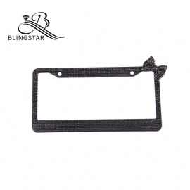 Bow usa car license plate frame