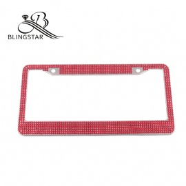 hot selling2-7 2 packs acrylic license plate frames USA standard license plate frames