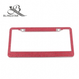 hot selling2-7 2 packs acrylic license plate frames USA standard license plate frames